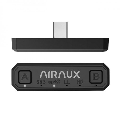BlitzWolf® AirAux AA-BT2 - USB tip C - Transmițător de muzică Bluetooth 5.0 pentru PC și Sony PS