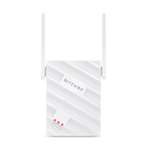 BlitzWolf®BW-NET3 - Repetitor WiFi dual band 2.4G + 5G; Autonomie: 1200m; Antena 2x3.5dBi, 1167 Mbps