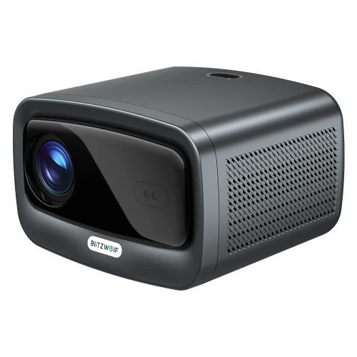 BlitzWolf® BW-V9 - 1080P, proiector Android - 1000 ANSI Lumen, răcire silențioasă cu apă, focalizare automată și corecție trapezoidală