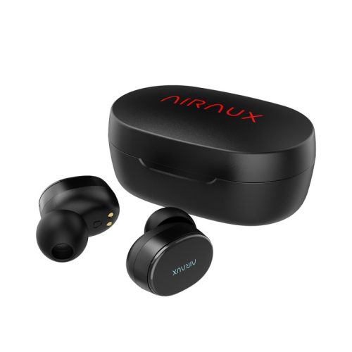 BlitzWolf® AIRAUX AA-UM4 TWS Căști Hi-Fi stereo cu carcasă de încărcare - Negru