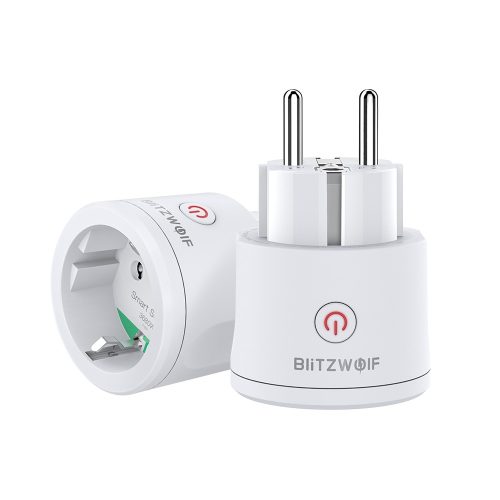 Blitzwolf® BW-SHP10 3680W 16A Priza inteligenta programabila WiFi, Smart Socket J2, Compatibil Android/IOS