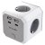 BlitzWolf® BW-EC2 - Încărcător și splitter USB montat pe perete: 4x 230V + 2xUSB-A și 2x porturi de încărcare USB-C