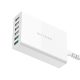 BlitzWolf® BW-S15 QC3.0, încărcător USB inteligent pentru birou de 6 porturi cu 6 porturi inteligent 60W