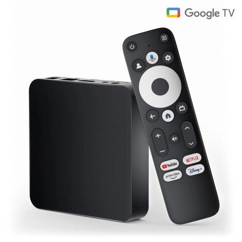 Boxă de streaming TV Dcolor GD2 4K cu Android™ 12 - certificată Google, 4K la 60 fps, 2 GB RAM, 32 GB stocare internă, WiFi 2.4/5 GHz