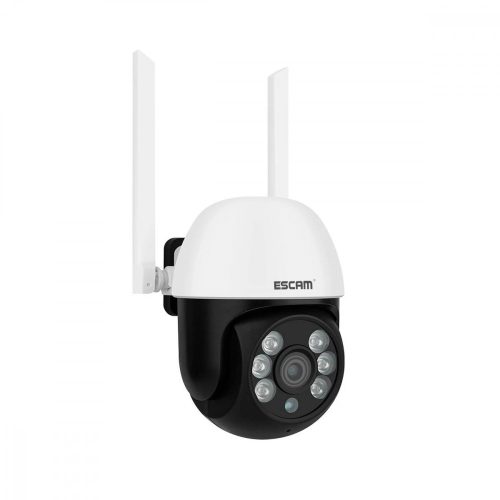ESCAM TY110 - Cameră dom de securitate IP Smart WiFi pentru exterior: 1080P, vedere pe timp de noapte, detectarea mișcării, IP66