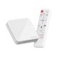 H96 MAX H313 - 2+16G Android™ 14 TV Box - 4K Ultra HD Smart Streaming media player. Quad Core processor, WiFi 6