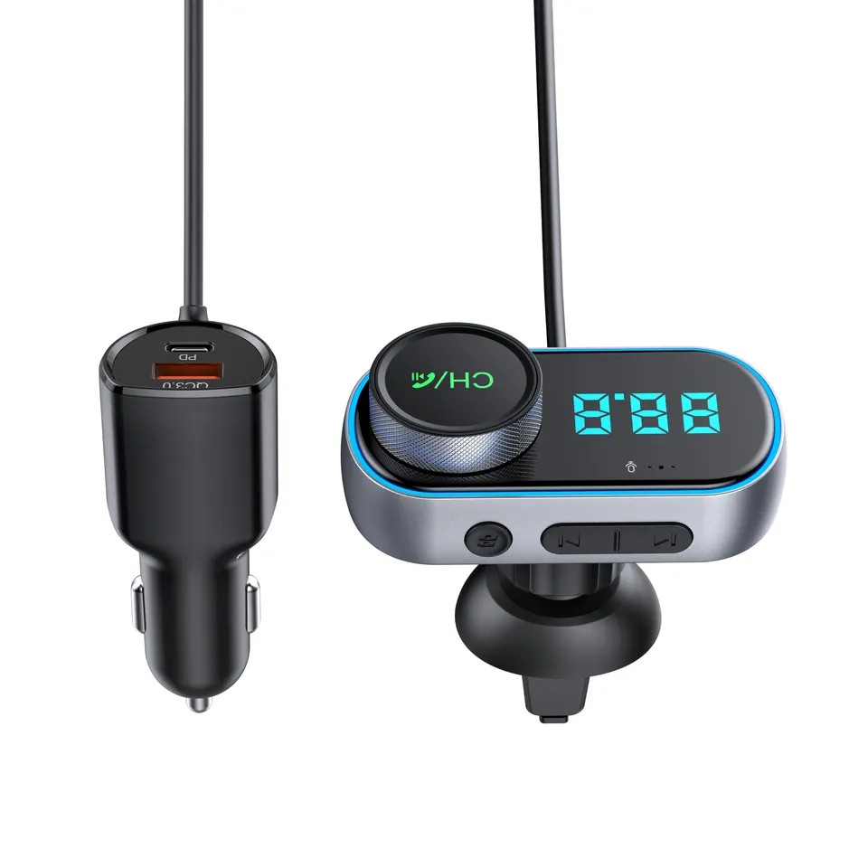 HiGi® T78 - brichetă transmițător FM MP3 player + încărcător