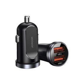  JOYROOM C-A09 Încărcător auto 30W; Corp din aluminiu, încărcător rapid 2xQ3.0