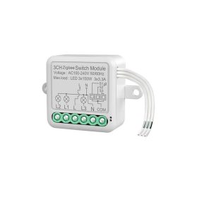   RSH® SB03 ZigBee - Comutator SMART cu 3 direcție - Control aplicație, sincronizare, instrucțiuni vocale. Integrare Amazon Echo, Google Home și IFTTT