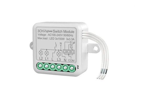 RSH® SB03 ZigBee - Comutator SMART cu 3 direcție - Control aplicație, sincronizare, instrucțiuni vocale. Integrare Amazon Echo, Google Home și IFTTT