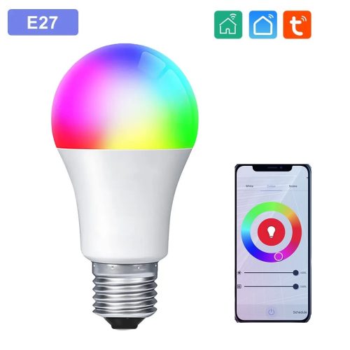 RSH® WB080 - Bec LED inteligent wifi E27, 9W, 800 lm, 2700-6500K, control aplicație