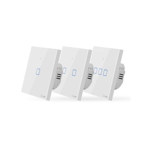 Sonoff® T0 Intrerupator smart - se poate integra cu Google Home, Amazon Echo și IFTTT