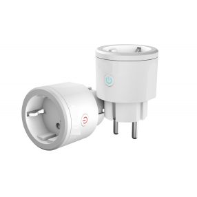   Smart® SWA11M - Priză inteligentă WIFI Cu funcția contorului de consum - de 3680W 16A, 220 volți - Amazon Echo, Google Home și integrare IFTTT