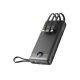 Veger C20 power bank - 20000mAh - încorporat, 4 cabluri, indicator LED de încărcare, 4x 2A putere de încărcare