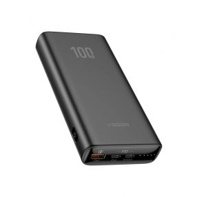  Veger T100 - putere de încărcare 100W, 20000mAh, 2x porturi de încărcare Type-C + 1x USB-A