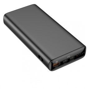   Veger T65A - banca de alimentare pentru laptop cu încărcare rapidă (PD65W) - 20000mAh, 3 porturi de încărcare USB