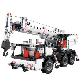   Macara Xiaomi ONEBOT - Macara bloc de construcție de 720 de piese cu funcționare mecanică